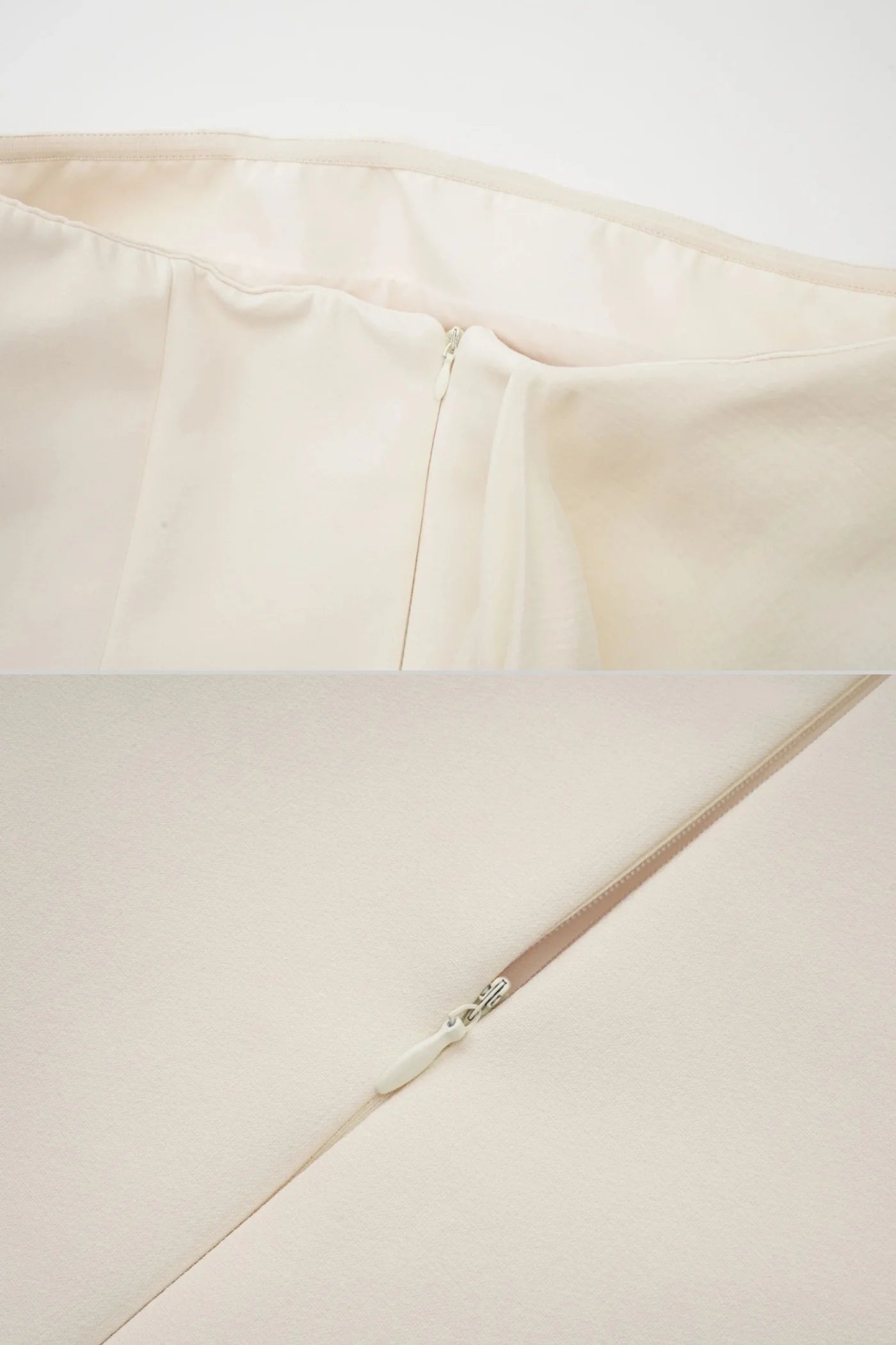 Asymmetric Draped Mini Dress with One-Shoulder Detail - Ivoire